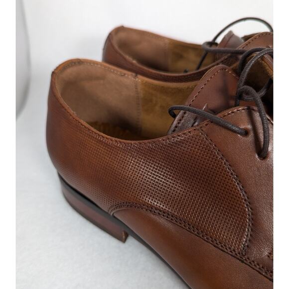 Florsheim mens dress shoes 9.5D NIB style Kierland longated toeTexture side heal main image 5